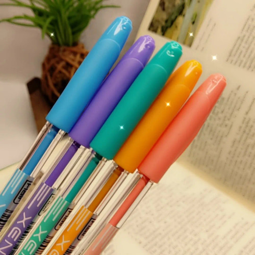 خودکار جوهر آبی فلایر با بدنه ی رنگی