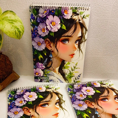 دفتر مشق فانتزی سیم از بالا