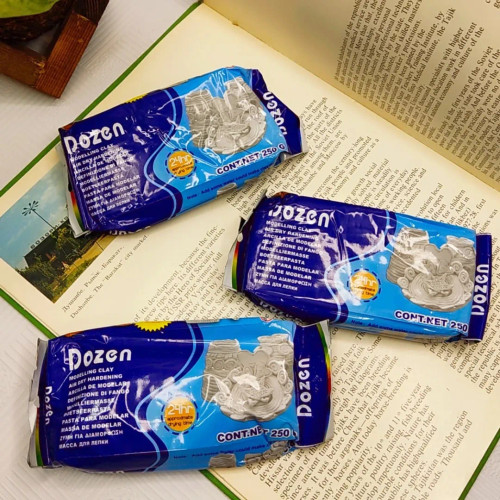 خمیر هوا خشک مجسمه سازی ۲۵۰ گرمی دوزن Dozen
