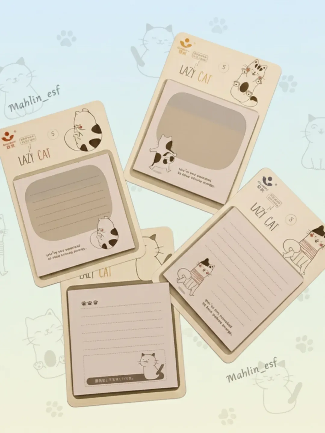 استیک نوت طرح گربه ۷۵×۷۵ میلی متر